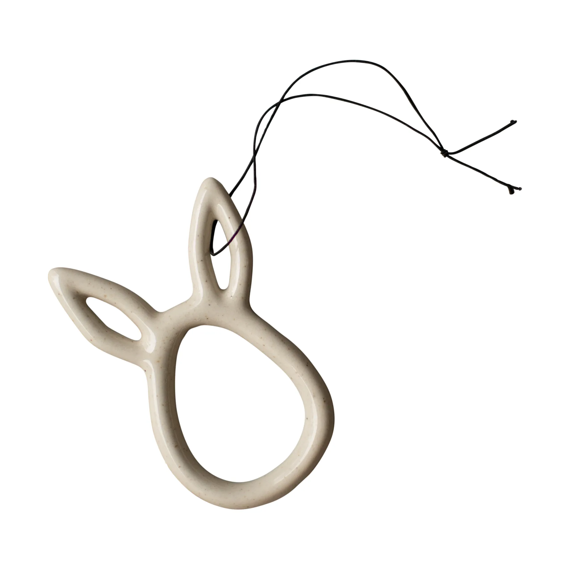 Adorno de Pascua 8 cm Sprinkle rabbit, Vanilla DBKD