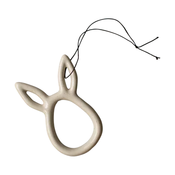 Adorno de Pascua 8 cm Sprinkle rabbit - Vanilla - DBKD