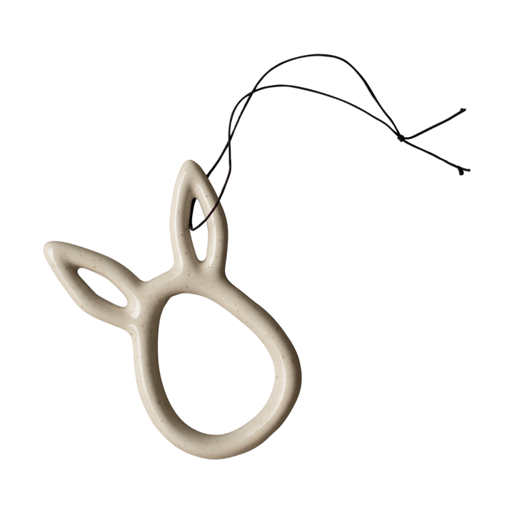 Adorno de Pascua 8 cm Sprinkle rabbit, Vanilla DBKD