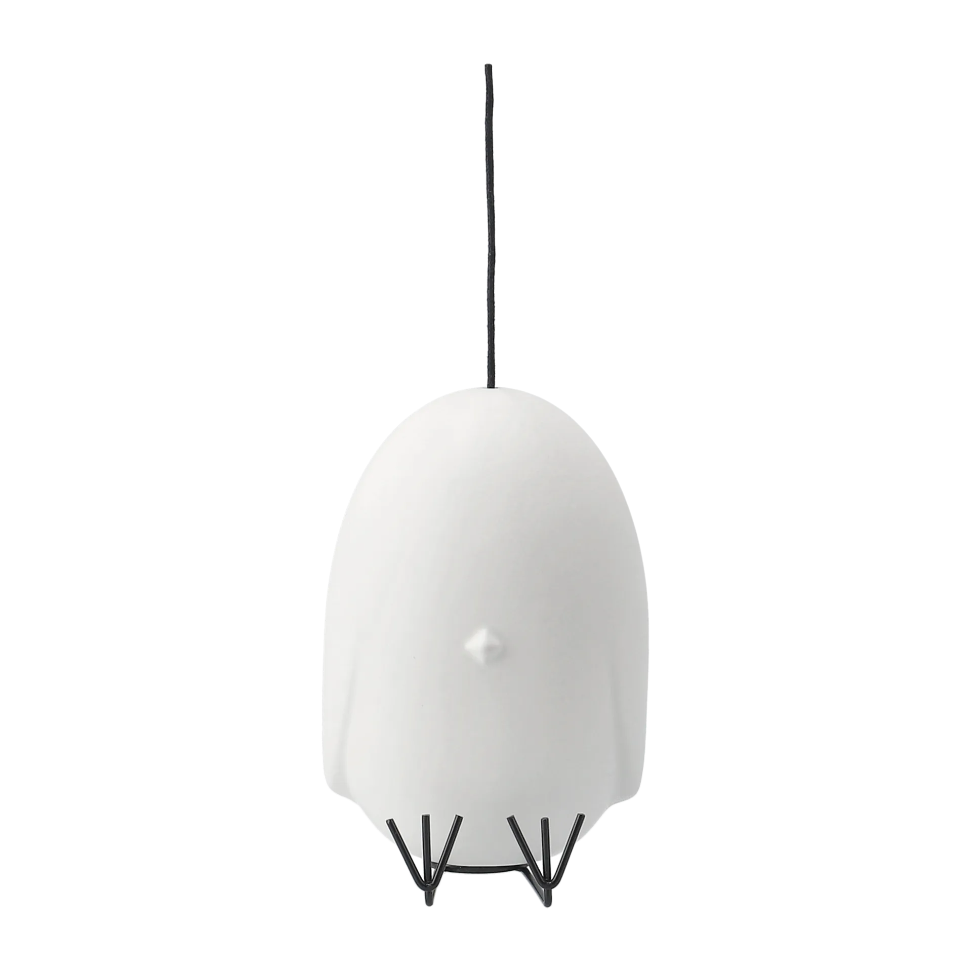 Adorno de Pascua Hang Around, White DBKD