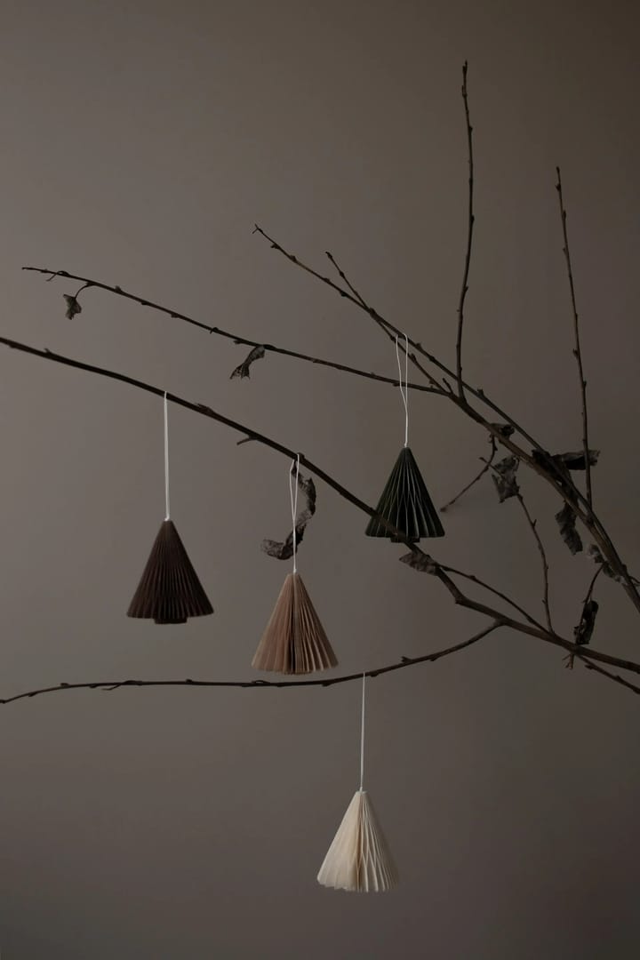 Adorno navideño Paper tree 7 cm, Moss DBKD