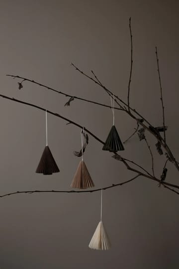Adorno navideño Paper tree 7 cm - Moss - DBKD