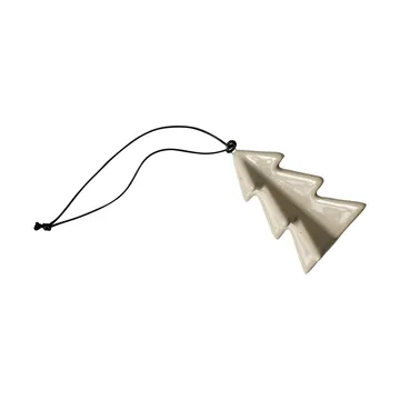 Árbol colgante de invierno 7 cm - Vainilla - DBKD