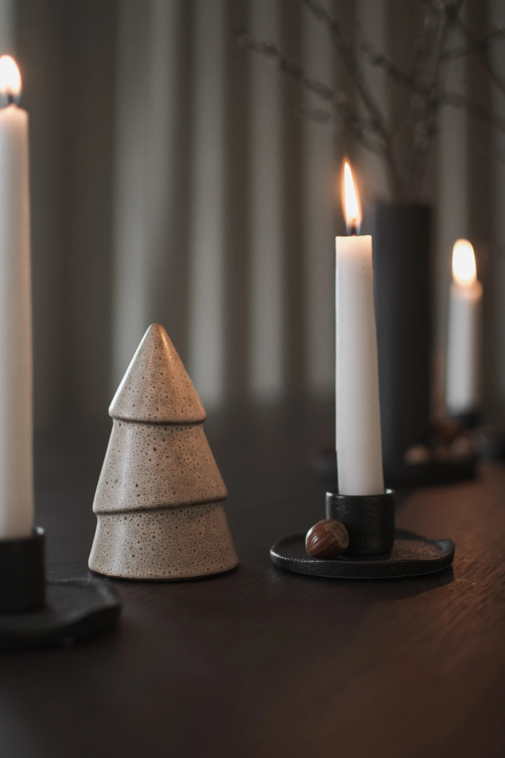 Árbol de Navidad Narrow beige, Small 11 cm DBKD