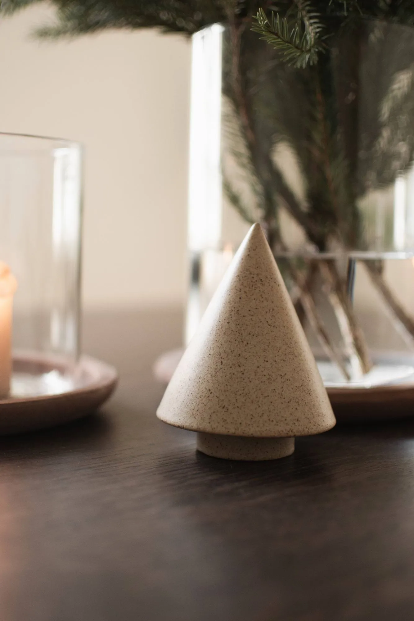 Árbol decorativo Peak, Beige, Ø9 cm DBKD