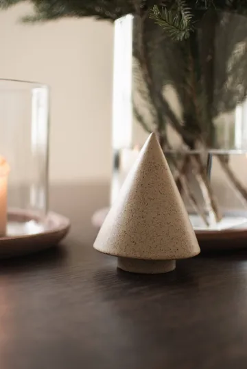 Árbol decorativo Peak - Beige, Ø9 cm - DBKD
