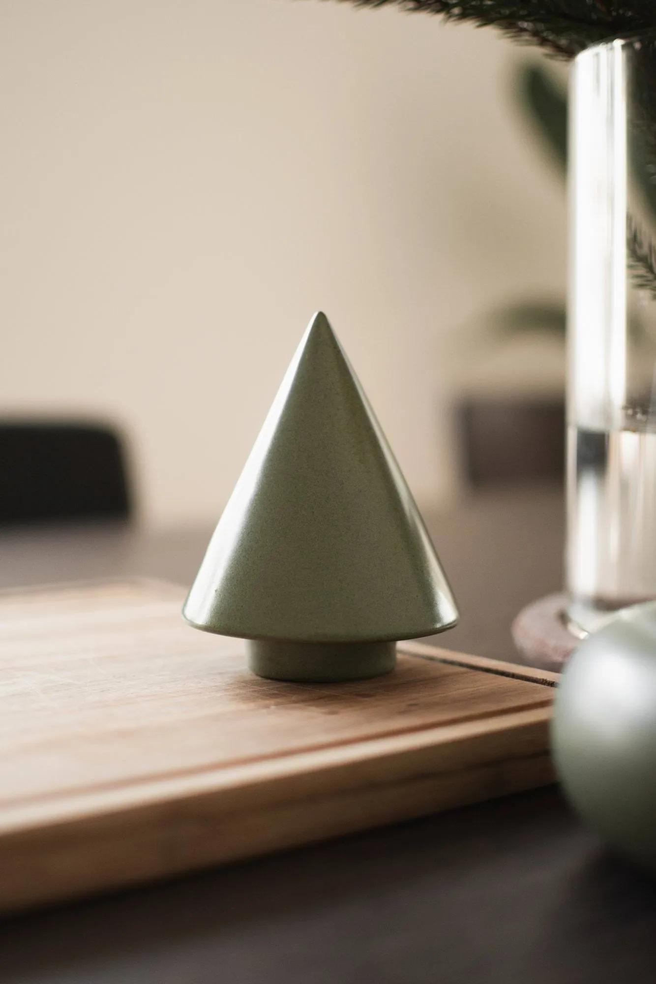 Árbol decorativo Peak, Moss. Ø9 cm DBKD