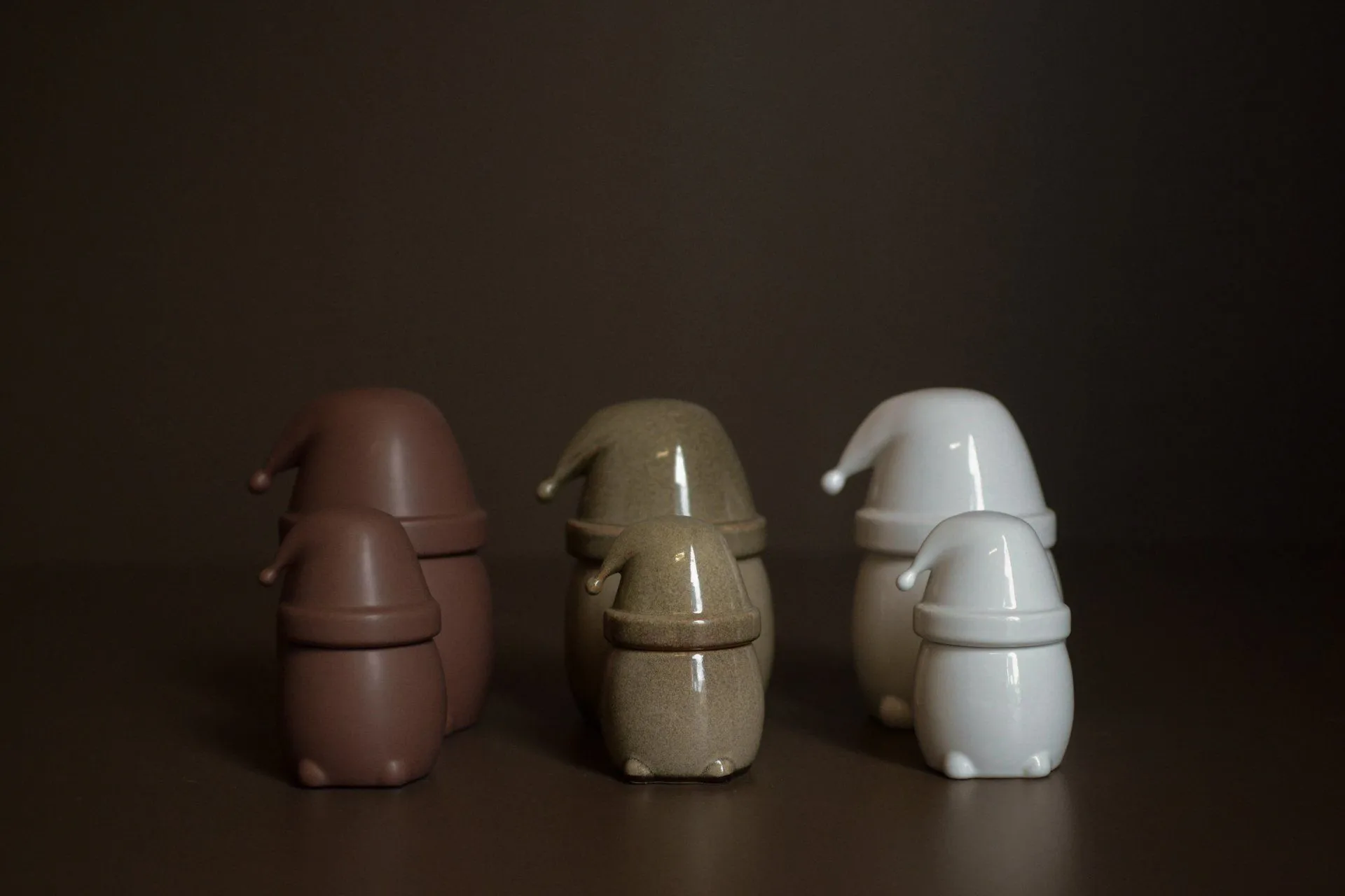 Bol con tapa Eating Santa grande, Maroon DBKD