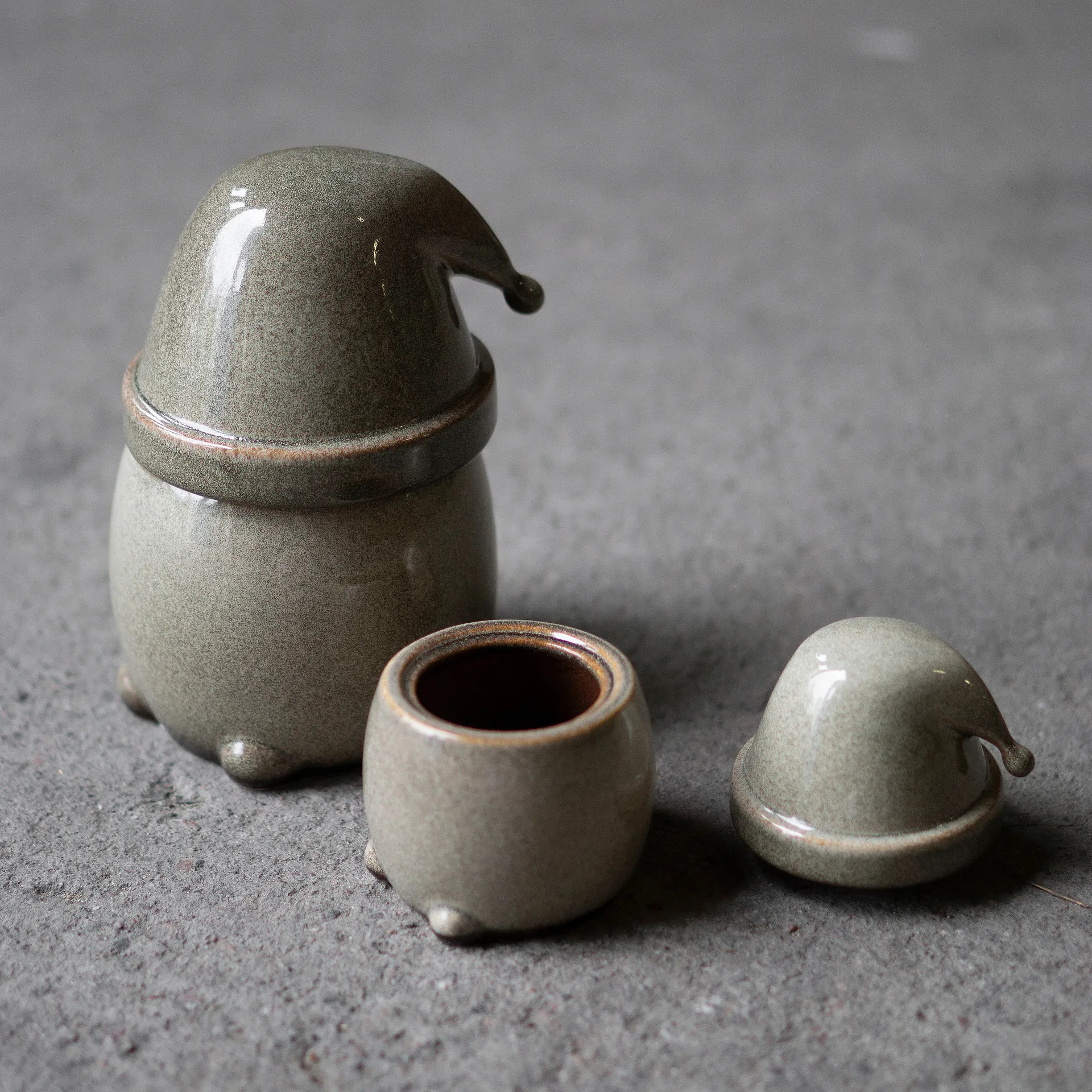 Bol con tapa Eating Santa grande, Multi DBKD