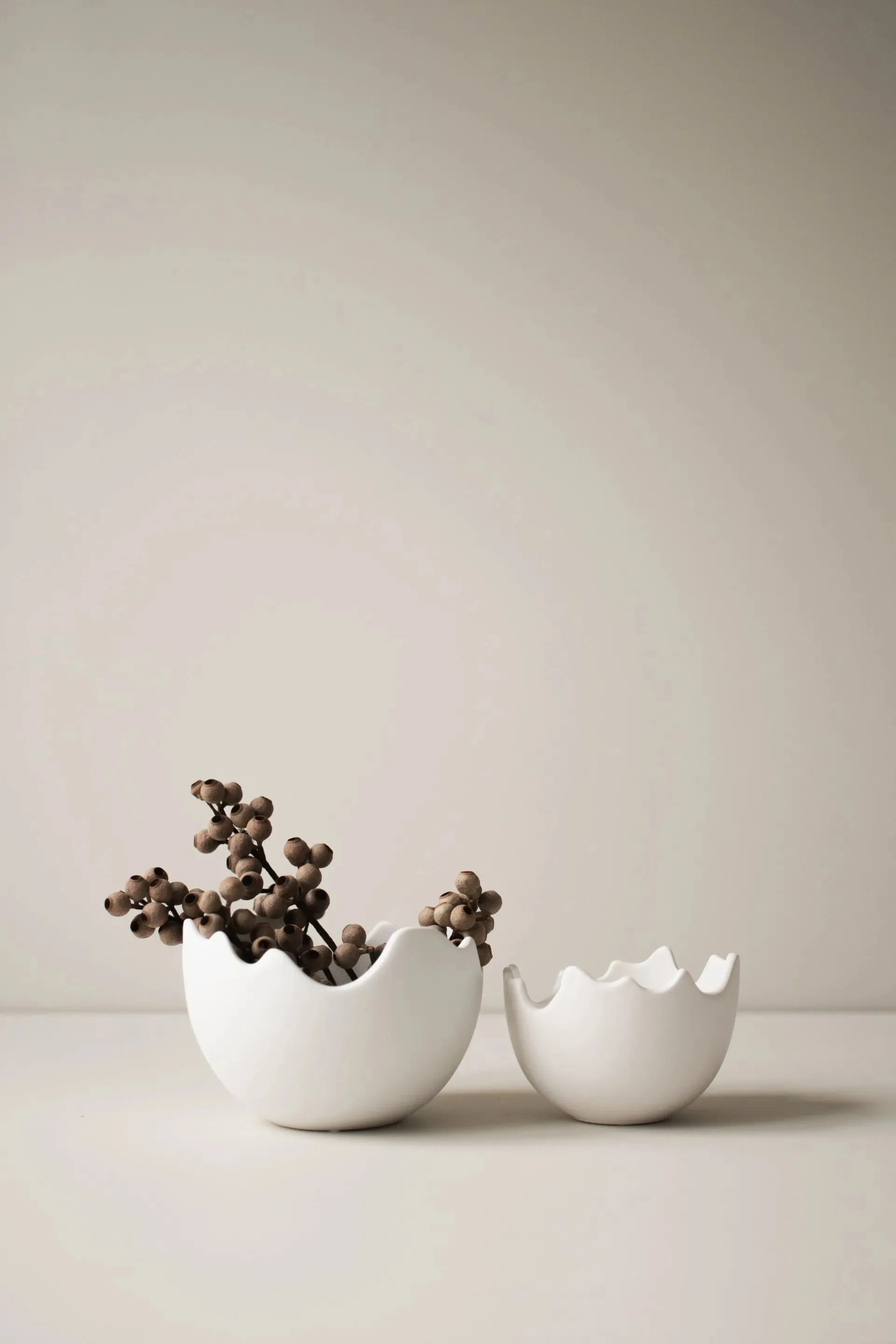 Bol Happy Easter cáscara de huevo small, White DBKD