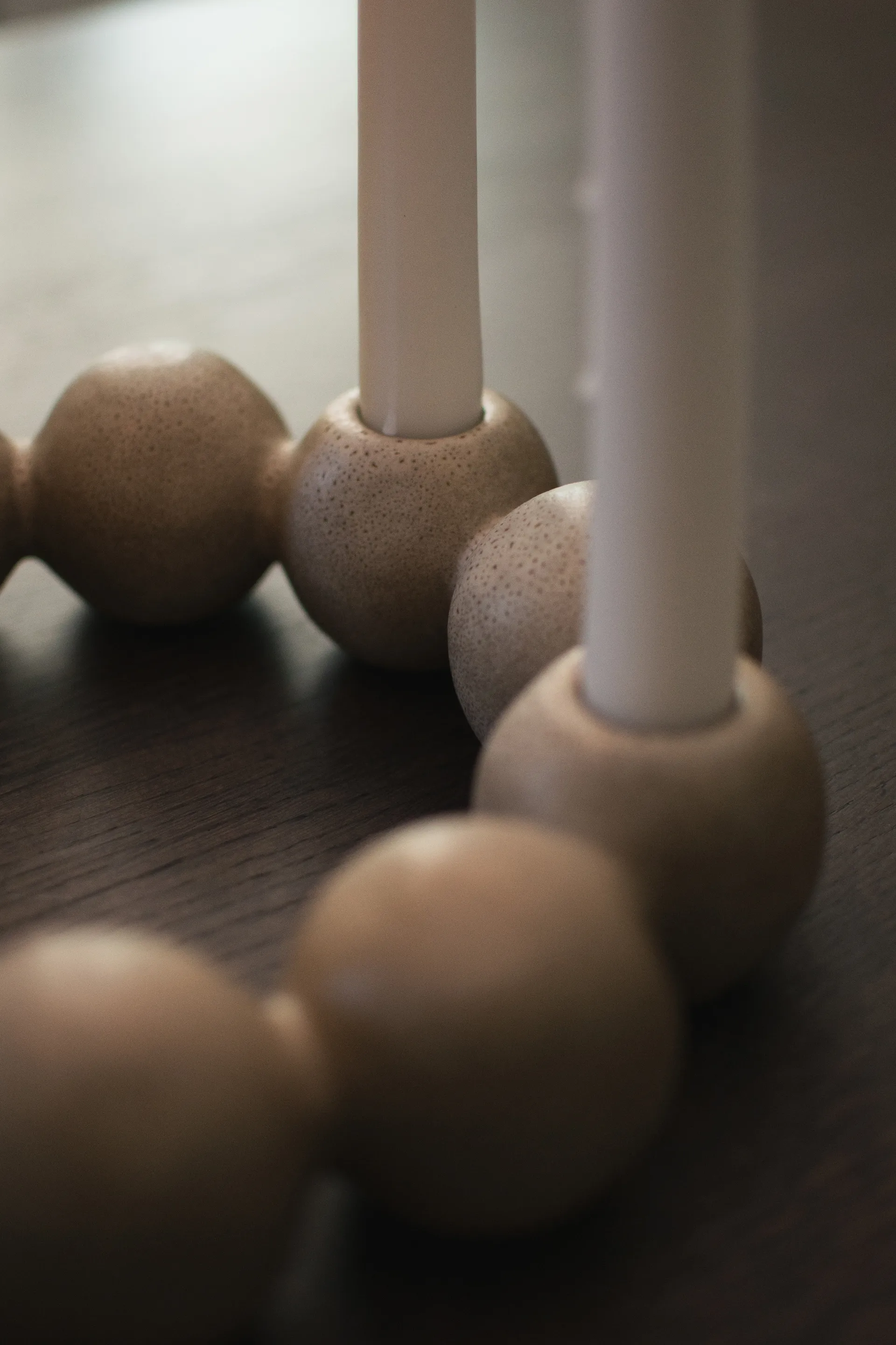 Candelabro Bright Ø27 cm, Beige DBKD