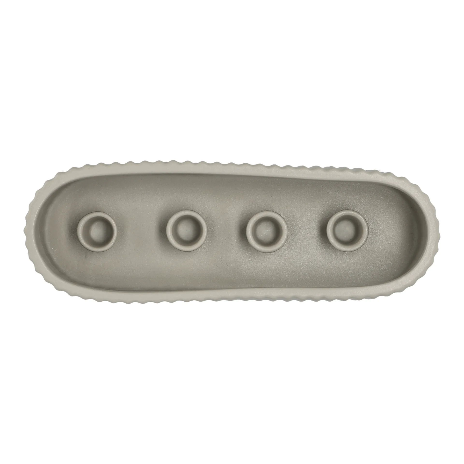 Candelabro de adviento Stripe 30 cm, arenay mole DBKD