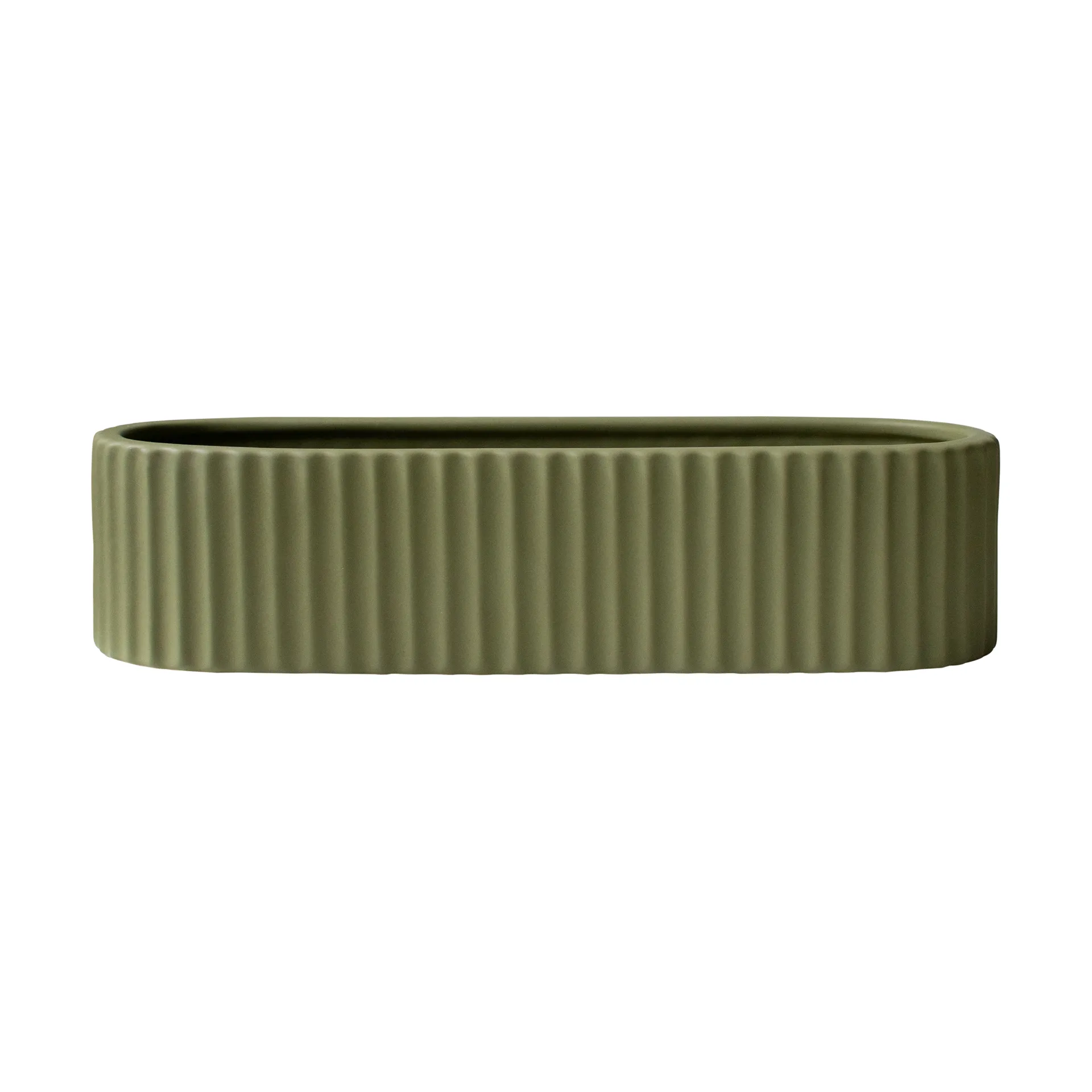 Candelabro Stripe 30 cm, Verde DBKD