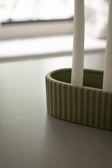 Candelabro Stripe 30 cm - Verde - DBKD