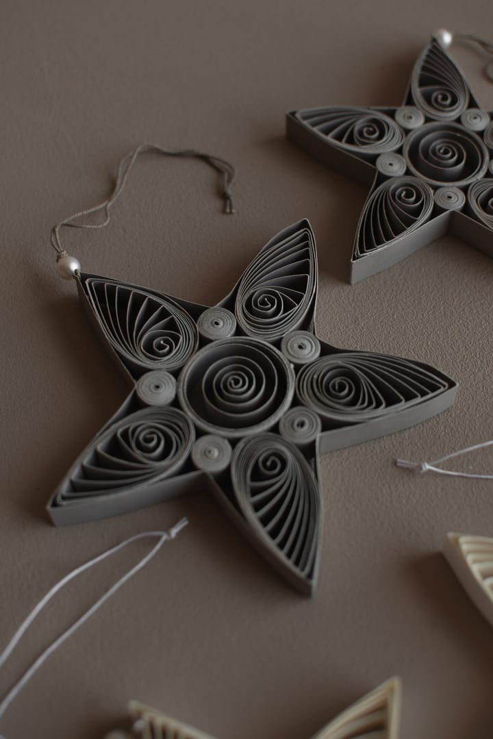 Colganet navideño Paper star 10,5 cm, Mole DBKD