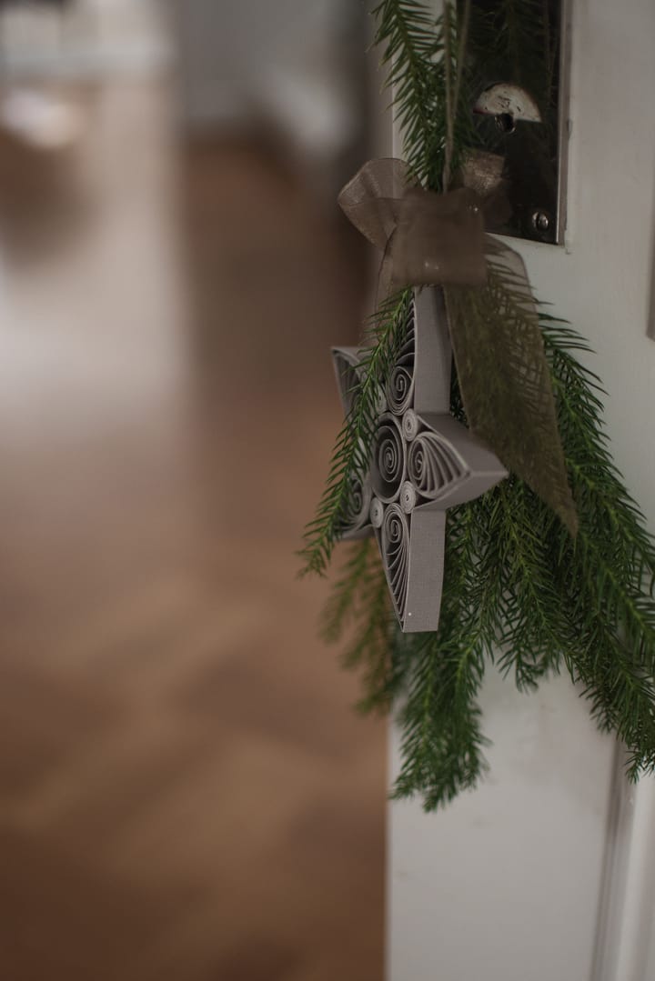 Colganet navideño Paper star 13 cm, Mole DBKD