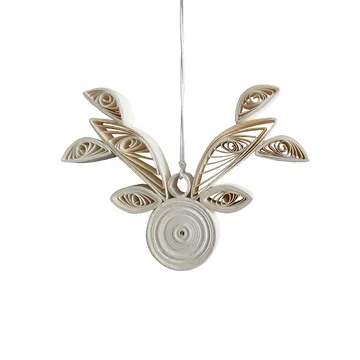 Colgante de navidad Paper Deer - blanco - DBKD