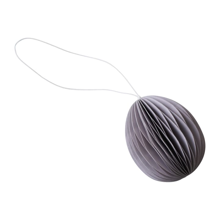 Colgante de pascua Ovoid papel 7 cm - Purple - DBKD