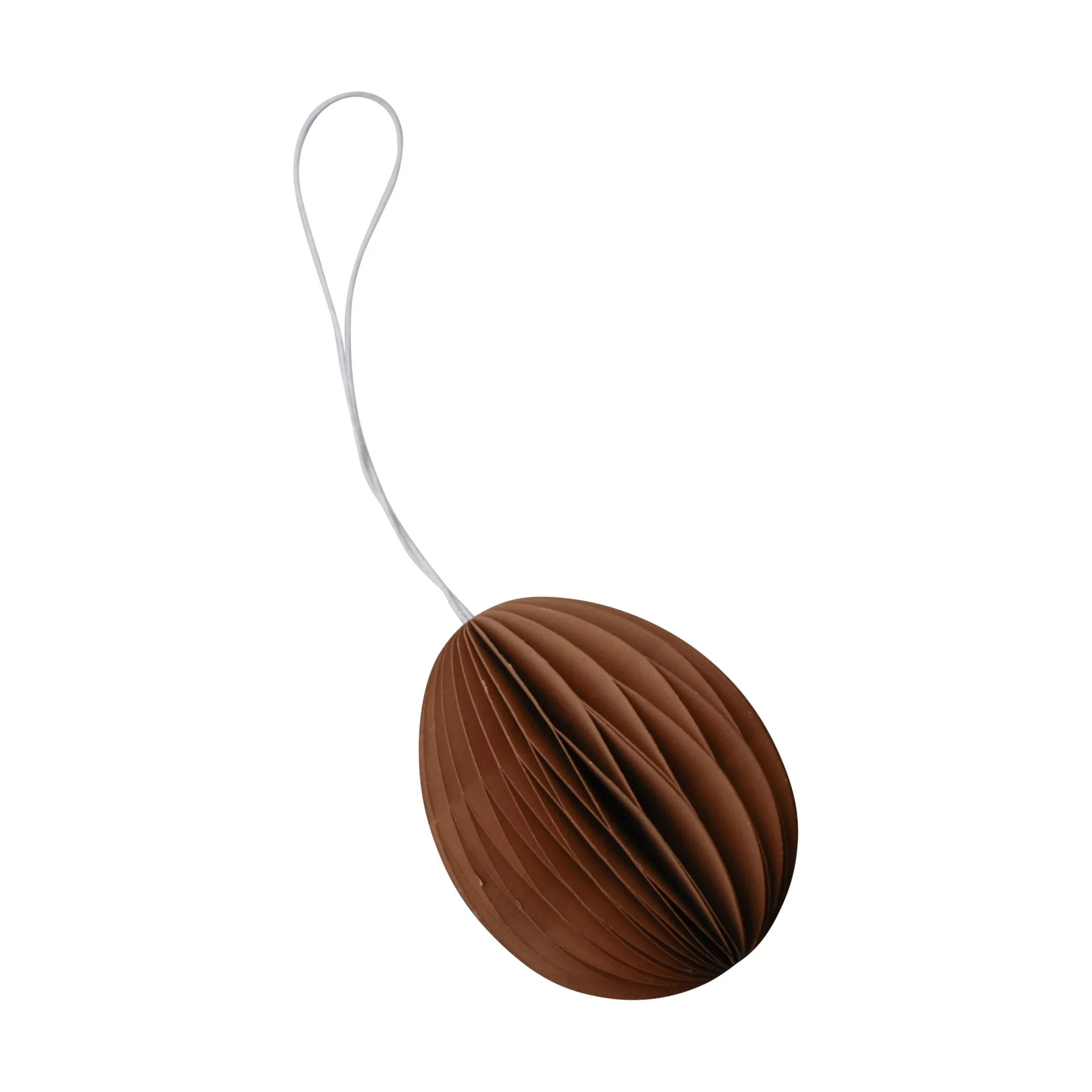 Colgante de pascua Ovoid papel 7 cm, Terracotta DBKD