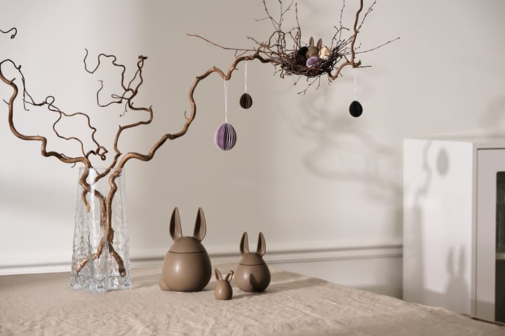 Colgante de Pascua Ovoid papel small 4 cm, Purple DBKD