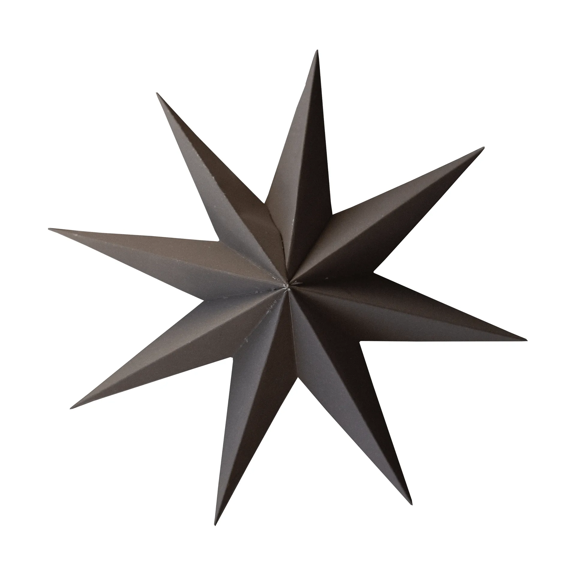 Colgante decorativo Paper winter star, Brown, large, Ø19 cm DBKD