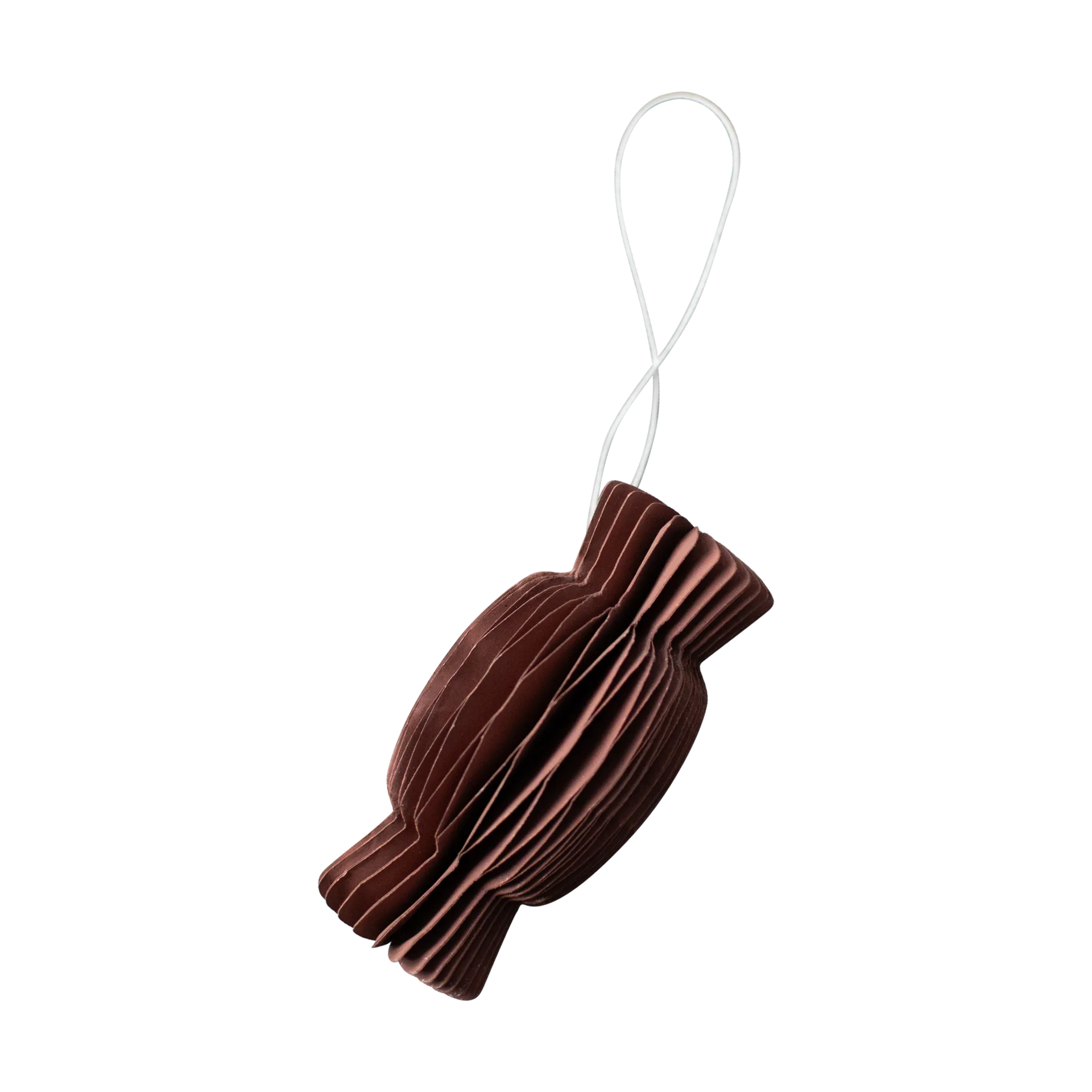 Colgante navideño Paper candy, Dark red DBKD