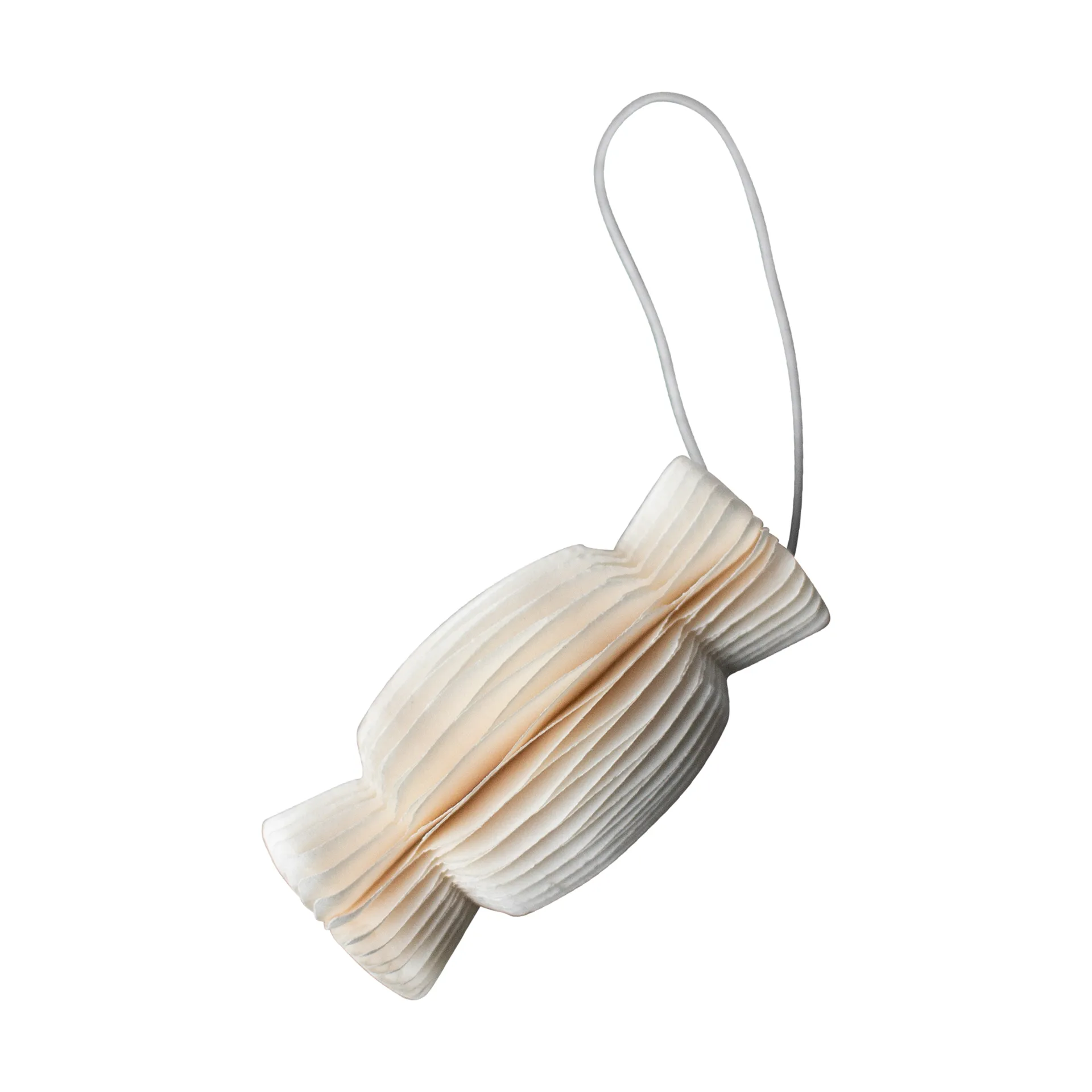 Colgante navideño Paper candy, White DBKD