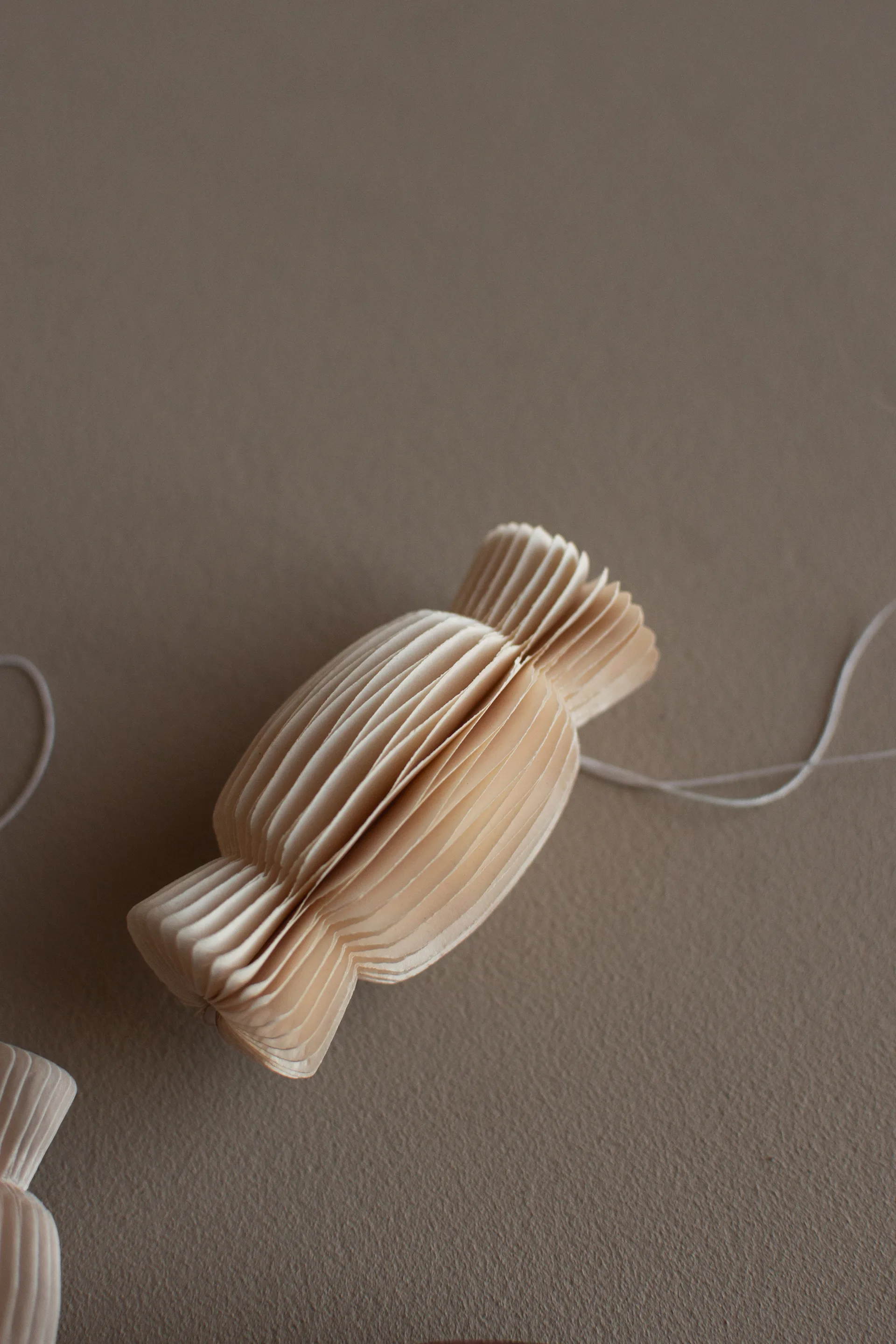 Colgante navideño Paper candy, White DBKD