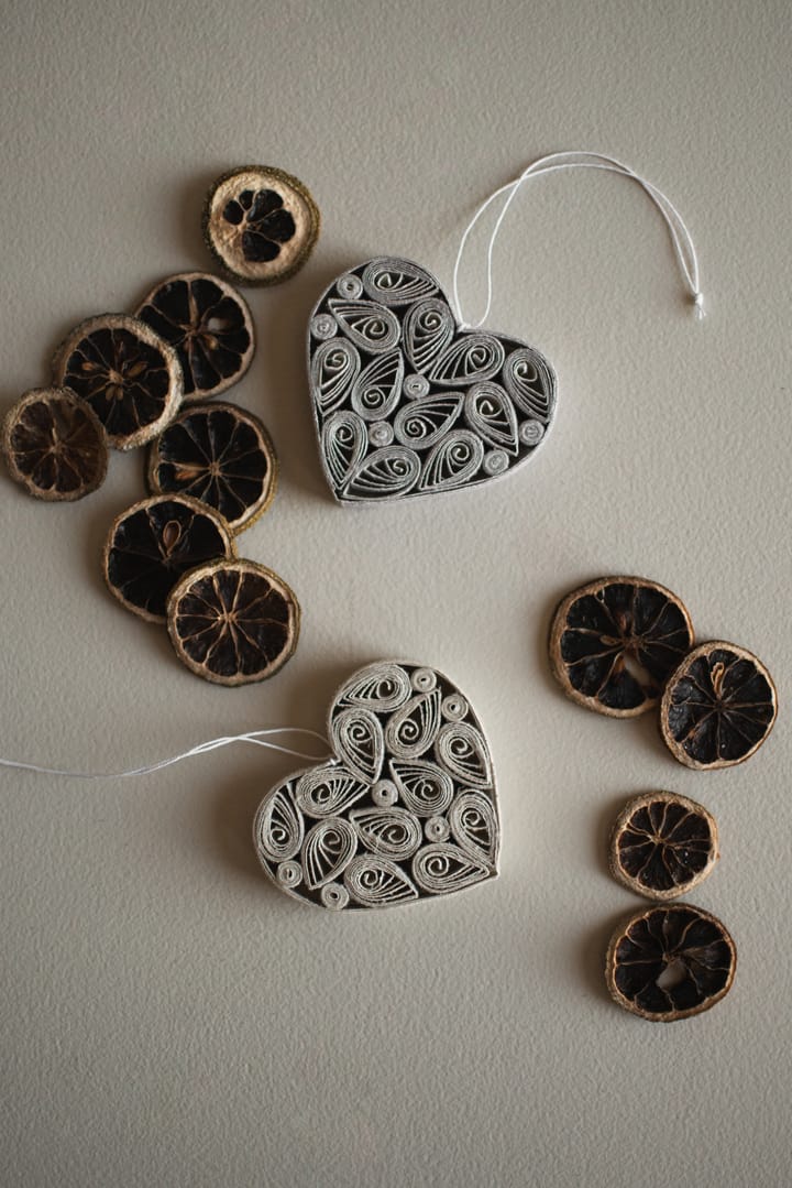 Corazón de papel 8 cm, Topo DBKD