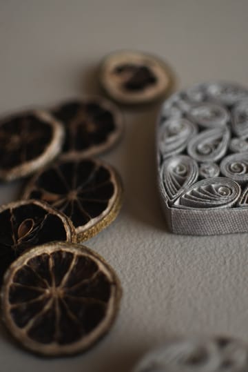 Corazón de papel 8 cm - Topo - DBKD