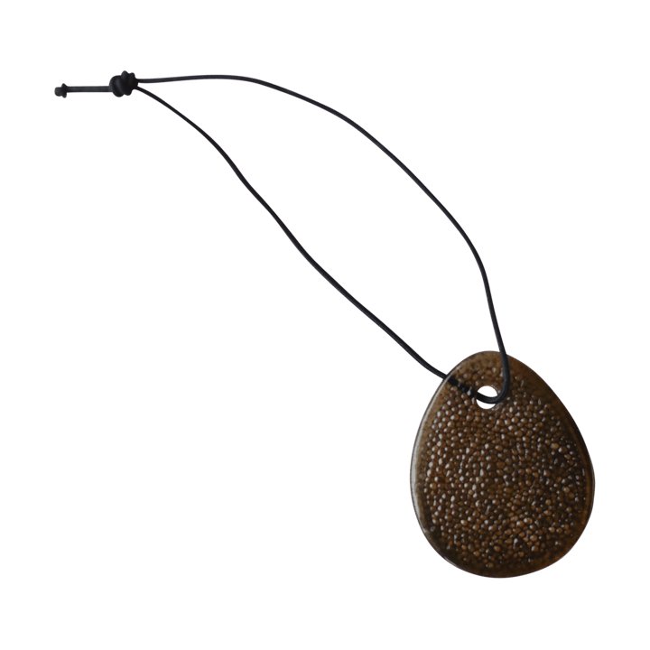 Decoración colgante Airy hanging egg - Brown - DBKD