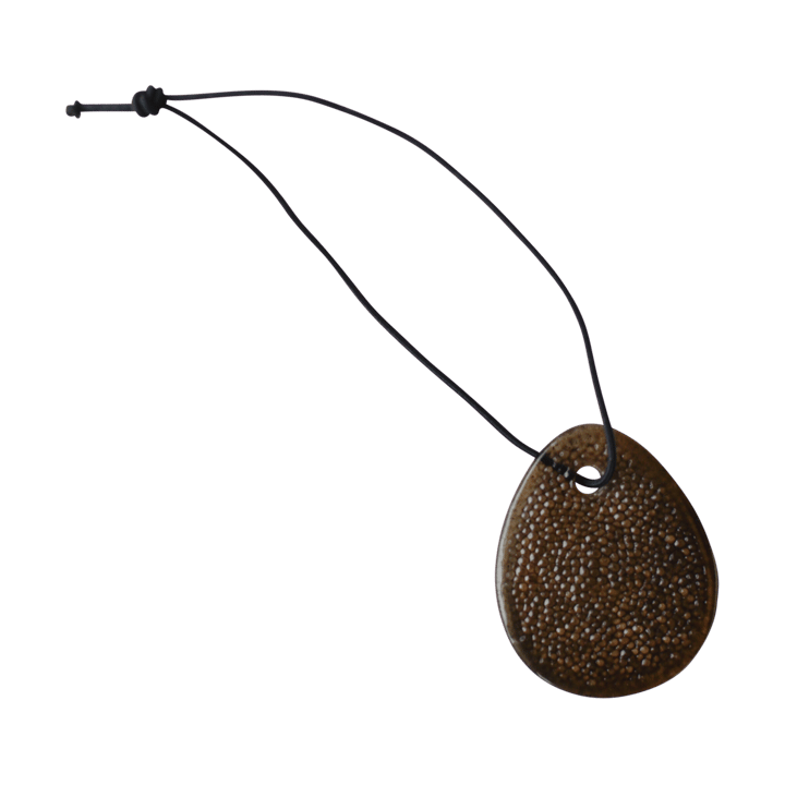 Decoración colgante Airy hanging egg - Brown - DBKD