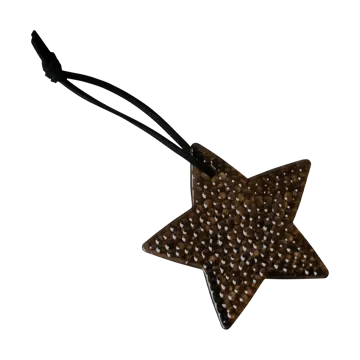Decoración colgante Airy hanging star - Brown - DBKD