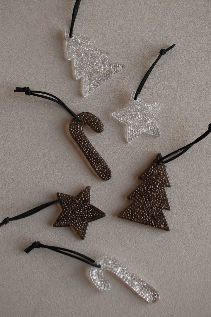 Decoración colgante Airy hanging star, Clear DBKD