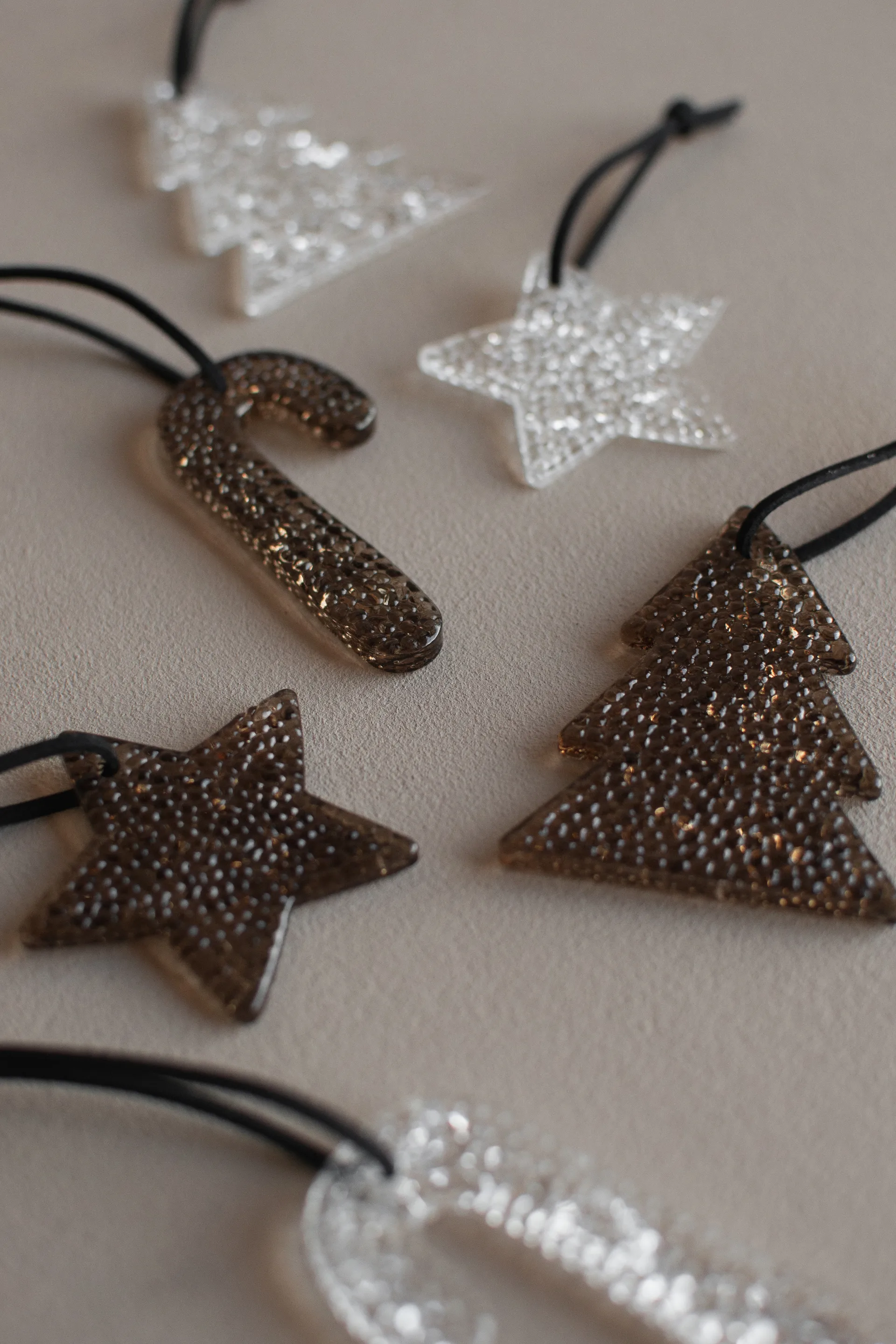 Decoración colgante Airy hanging star, Clear DBKD