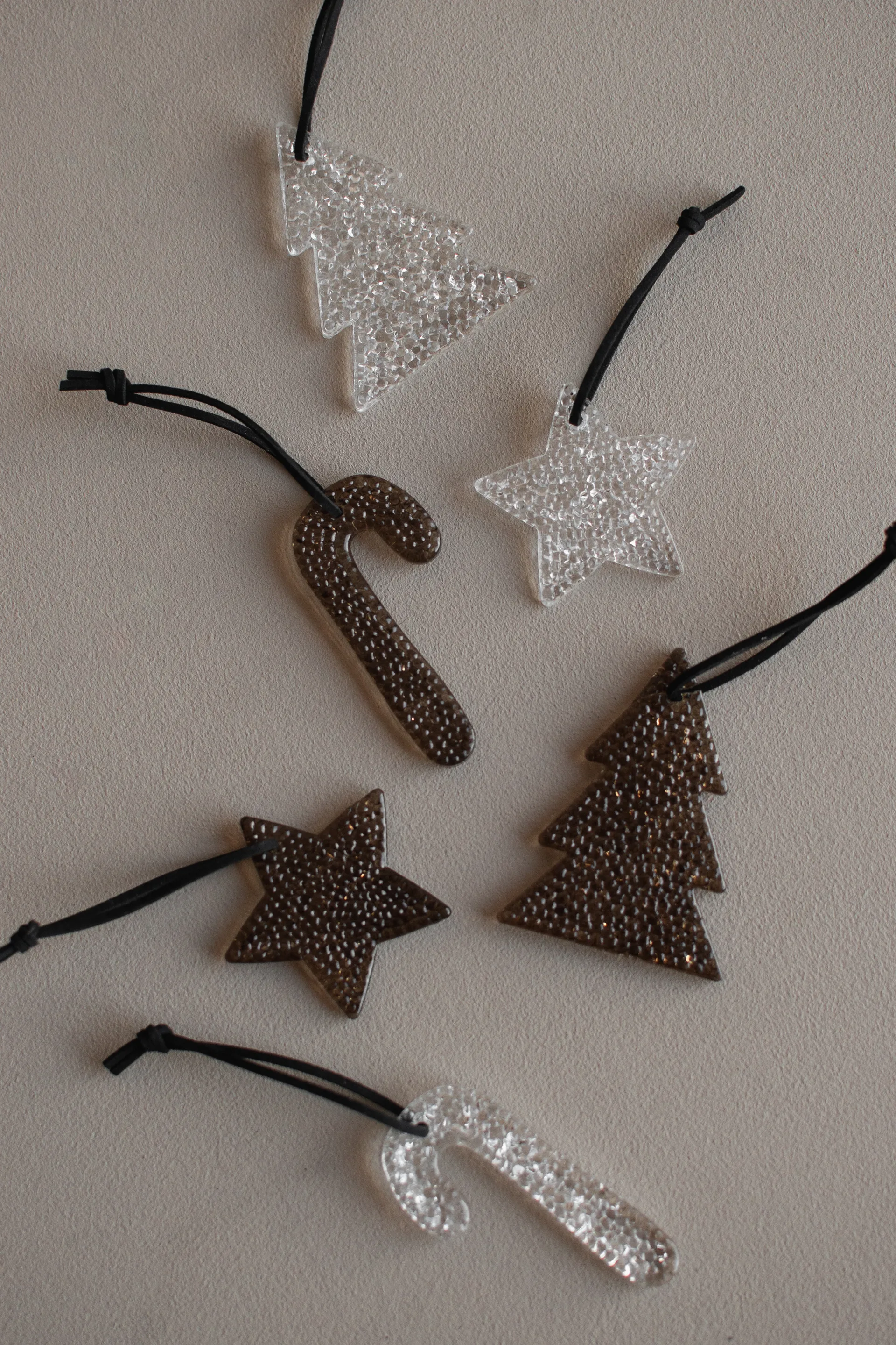 Decoración colgante Airy hanging tree, Clear DBKD