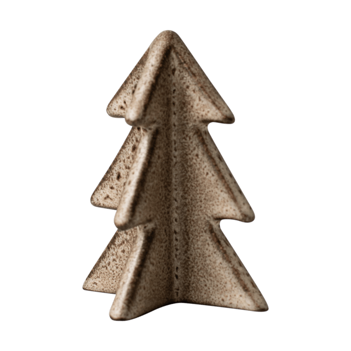 Decoración de árbol de invierno - Beige, 8 cm - DBKD