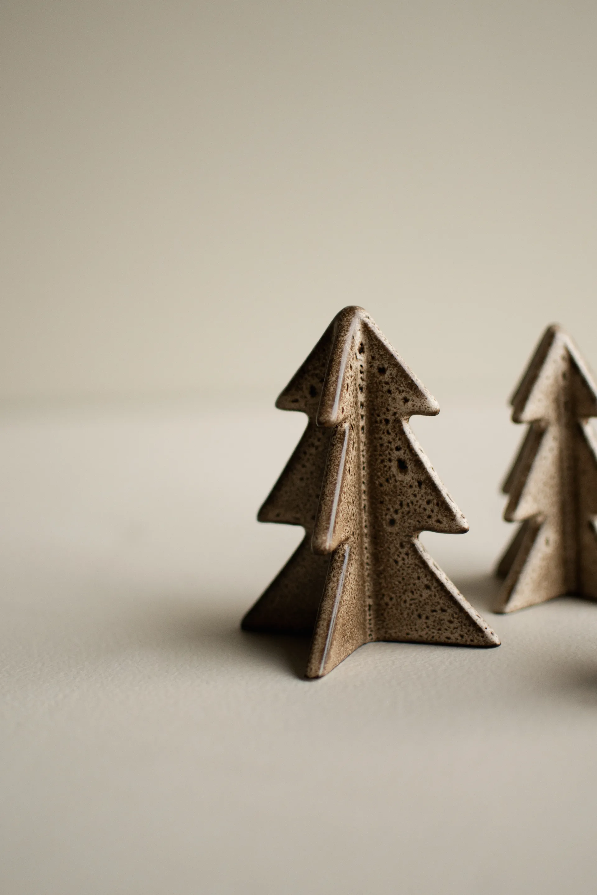 Decoración de árbol de invierno, Beige, 9,5 cm DBKD