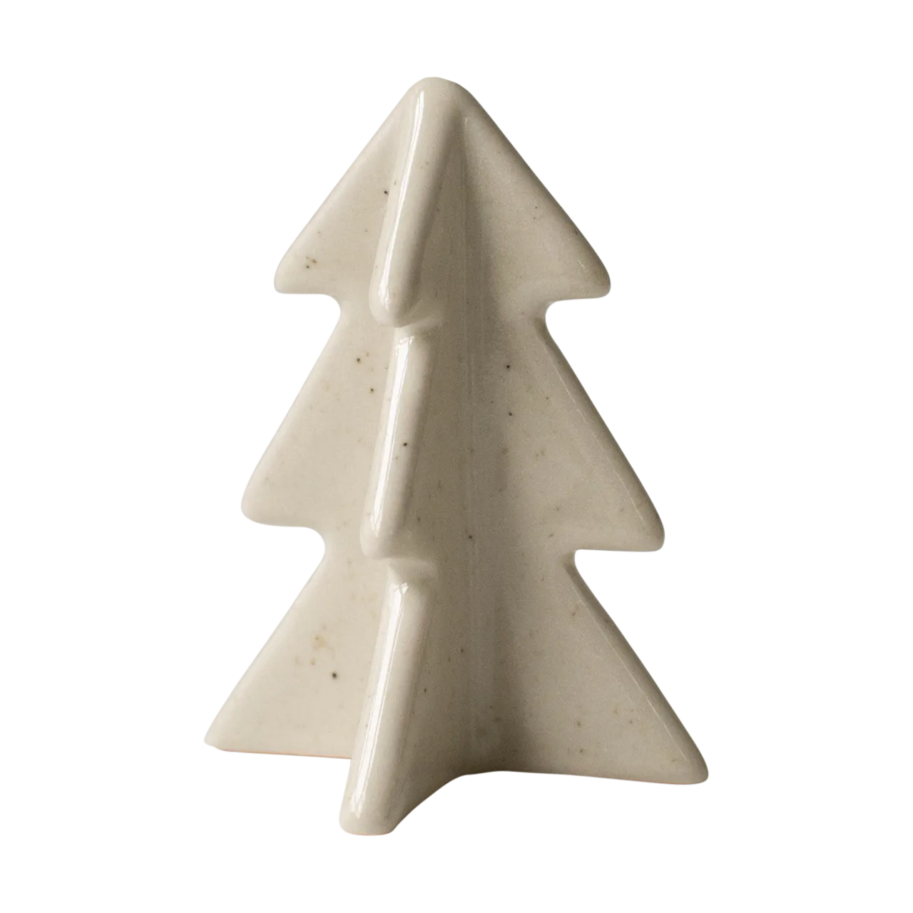 Decoración de árbol de invierno, Vainilla, 7 cm DBKD