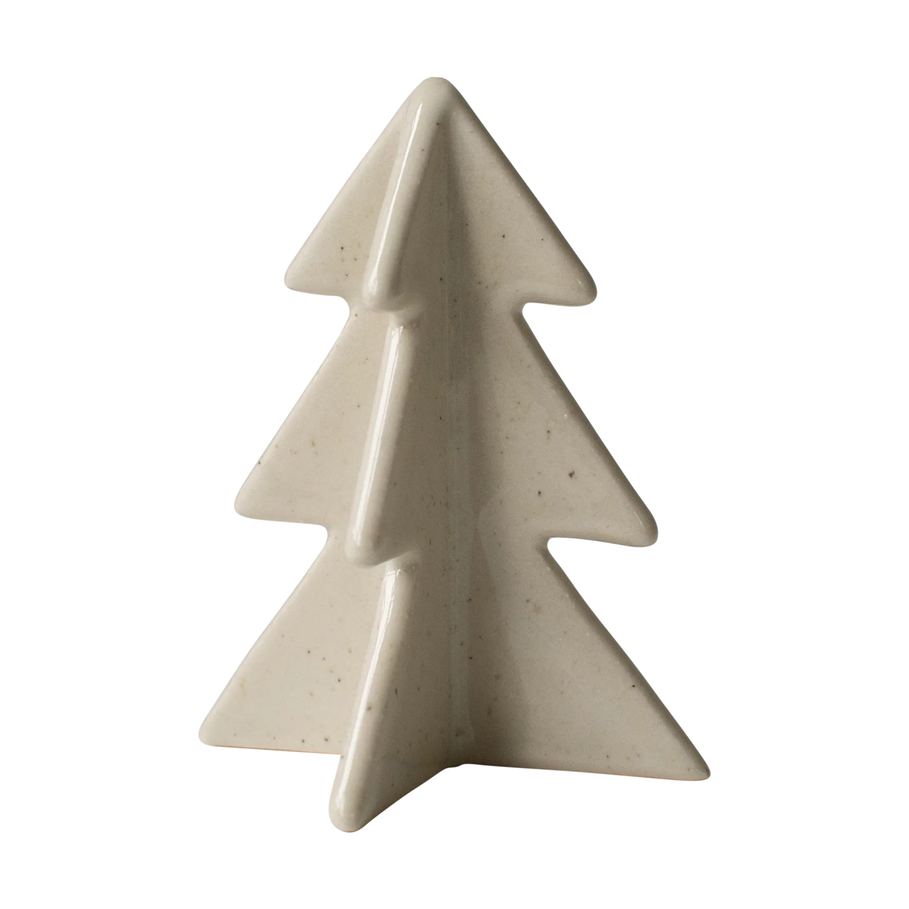 Decoración de árbol de invierno, Vainilla, 9,5 cm DBKD