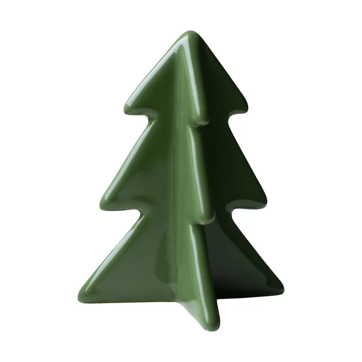 Decoración de árbol de invierno - Verde, 9,5 cm - DBKD