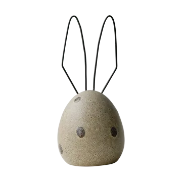 Decoración de Pascua Liebre H18 cm - Beige dot - DBKD
