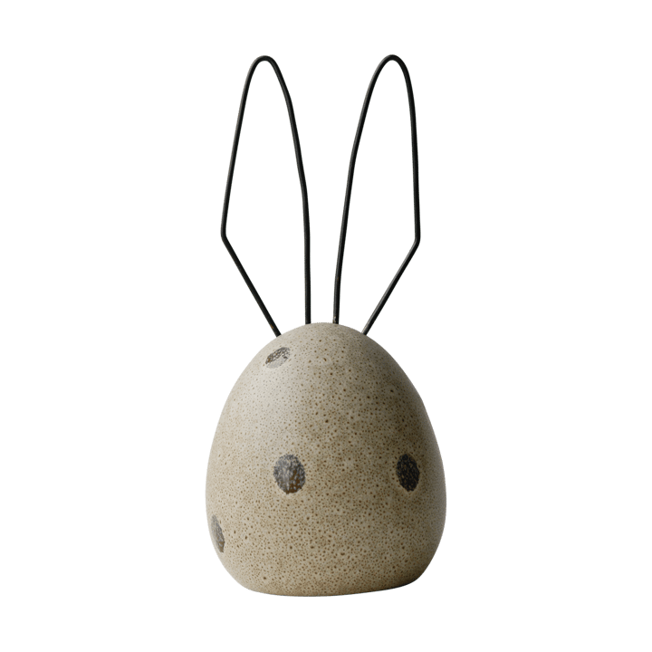 Decoración de Pascua Liebre H18 cm - Beige dot - DBKD