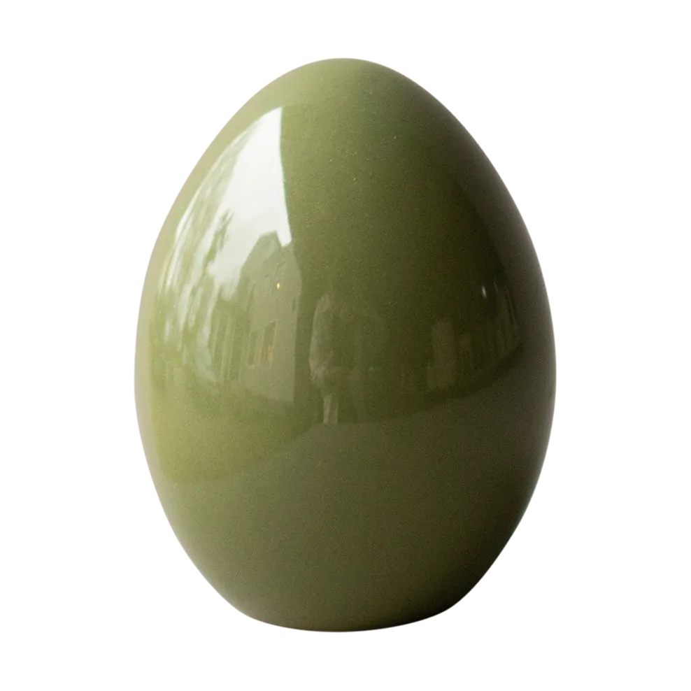 Decoración de Pascua Standing Egg, Green DBKD