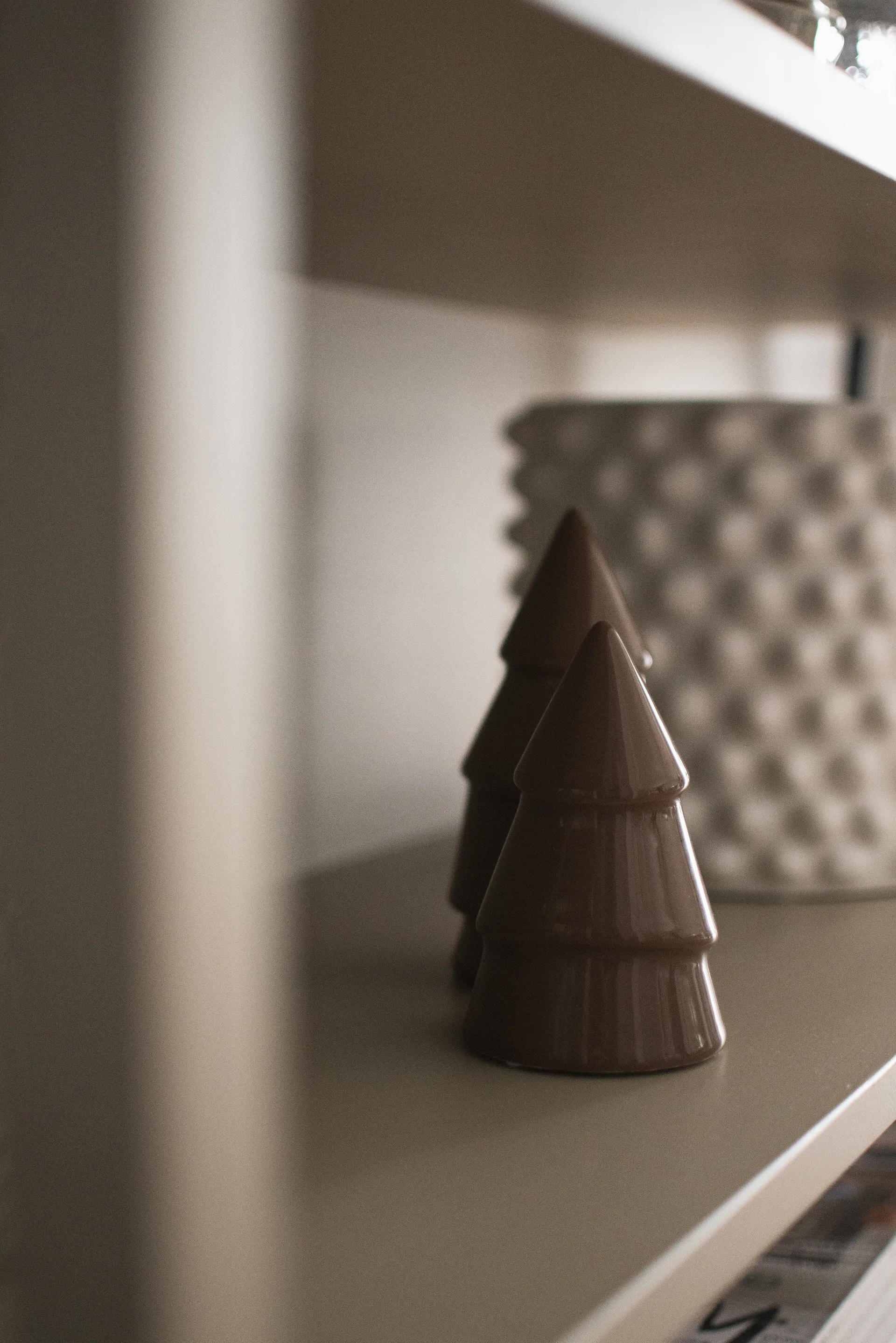 Decoración Narrow 14 cm, Shiny nougat DBKD