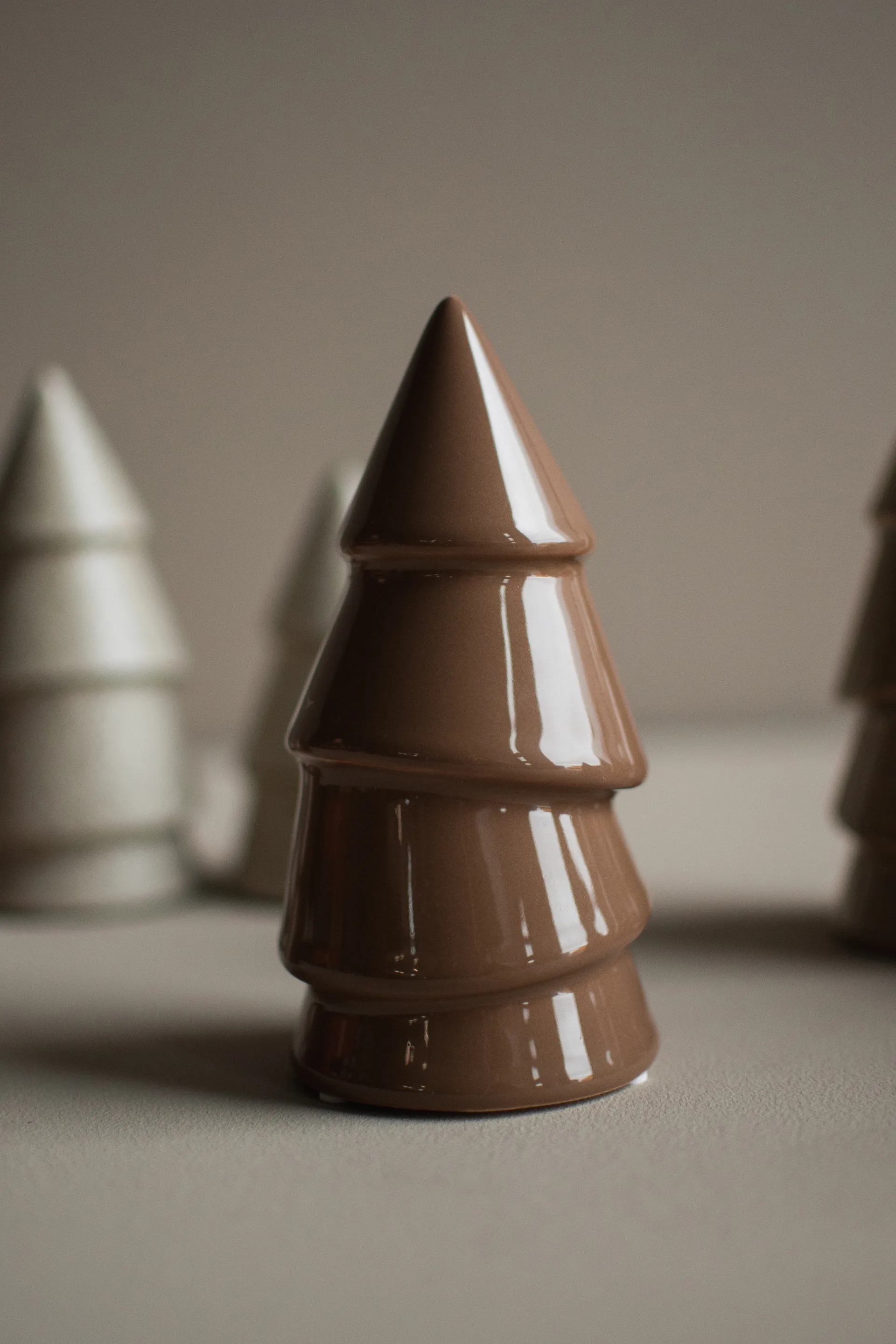 Decoración Narrow 14 cm, Shiny nougat DBKD