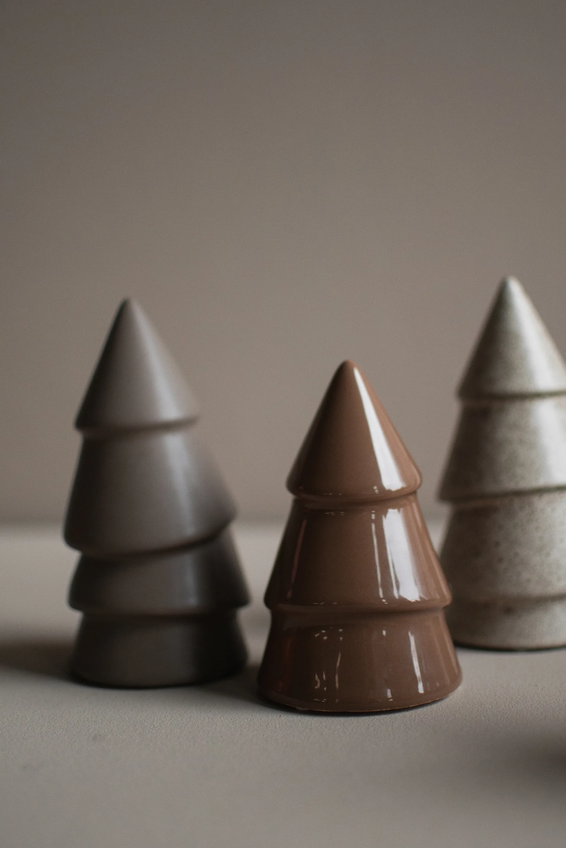 Decoración Narrow 14 cm, Shiny nougat DBKD