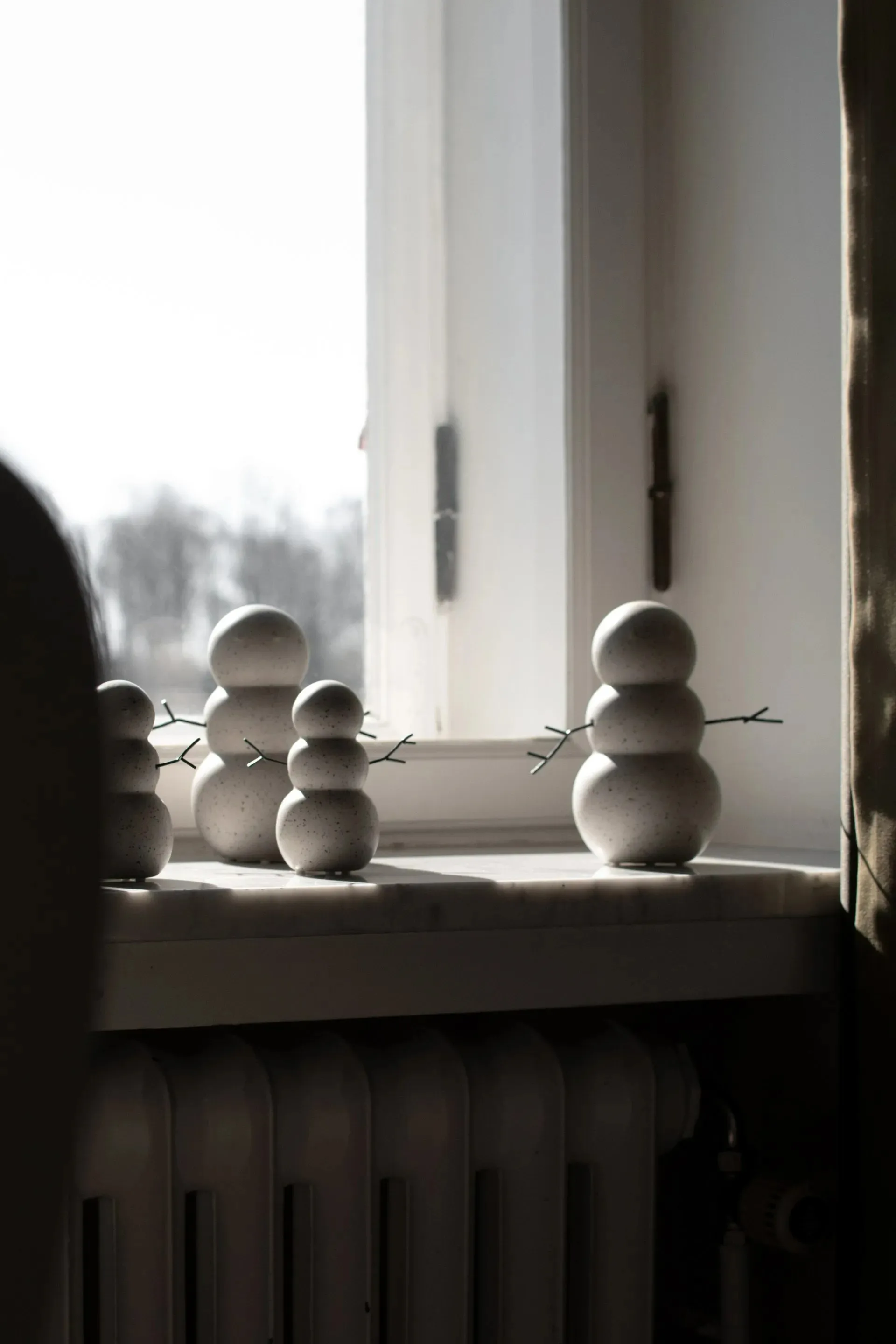 Decoración navideña Snowman 11 cm, Mole dot DBKD