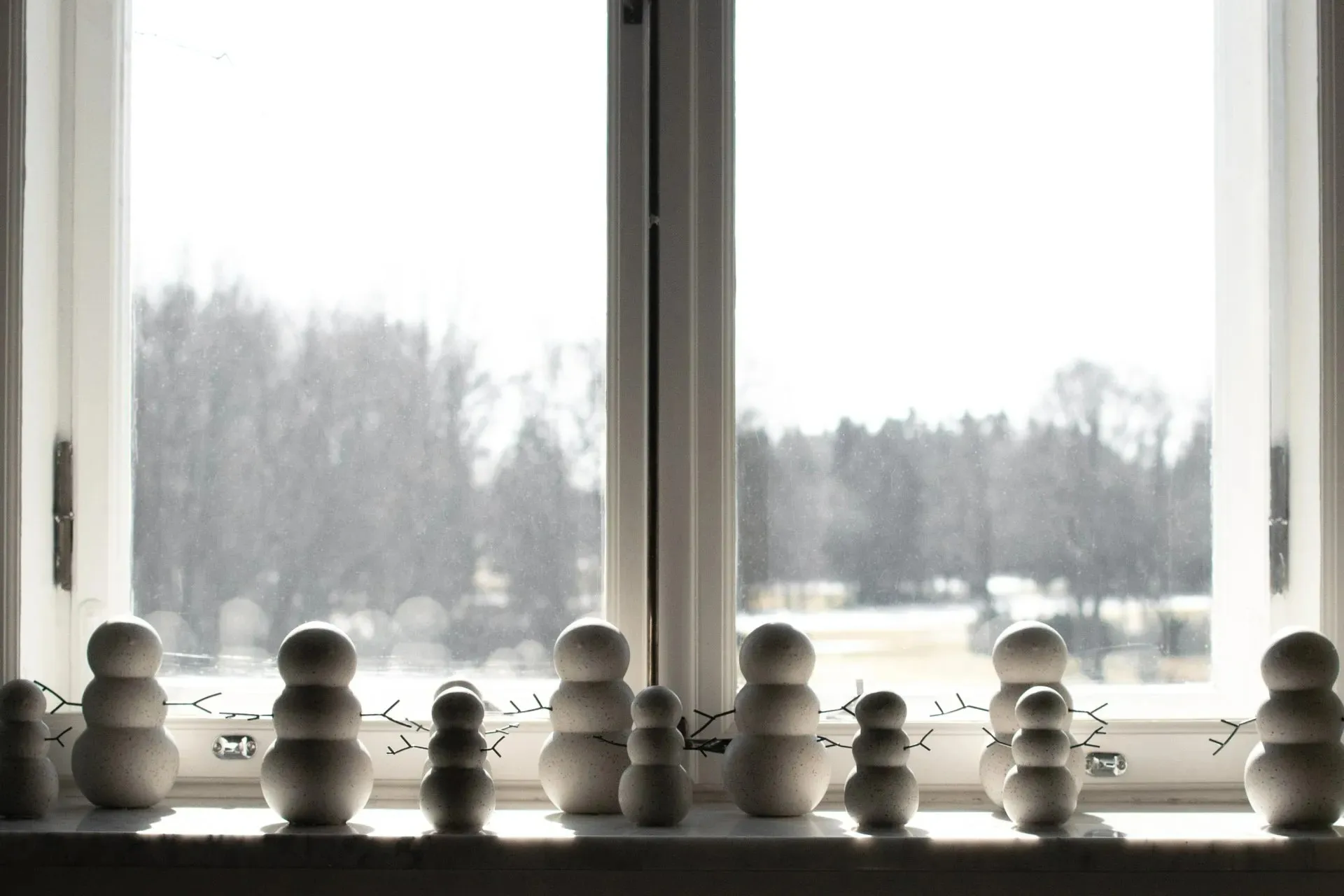 Decoración navideña Snowman 11 cm, Mole dot DBKD