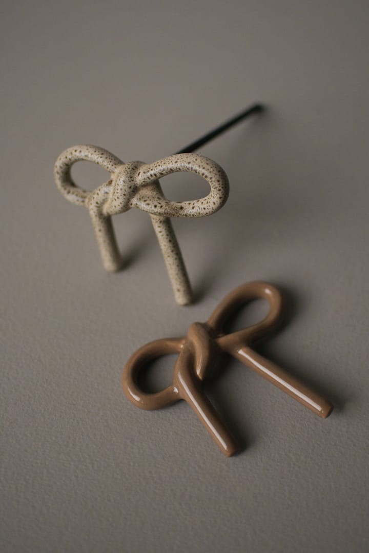 Decoración para maceta Bow, Beige DBKD